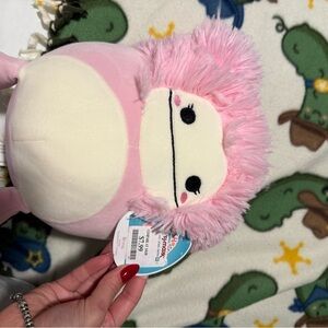 Squishmallows Pink and Cream Plush